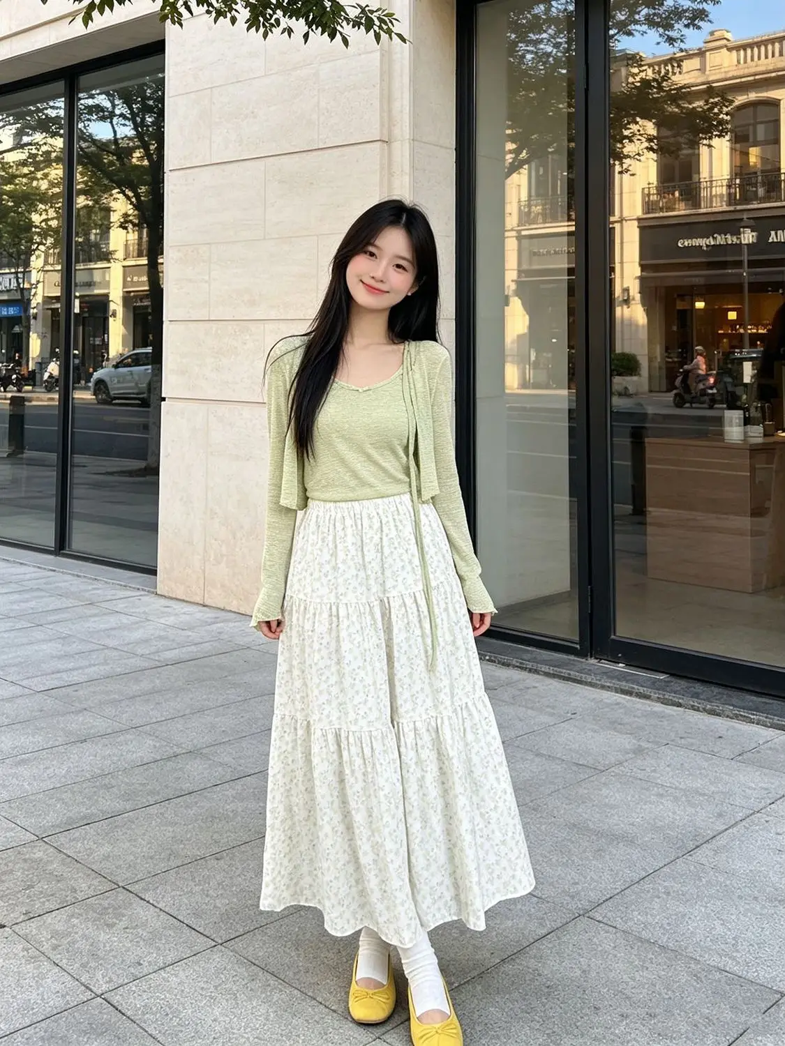High Waist Floral Print Half Skirt Thin Folded Korean Style Versatile Women's Spring Summer New Arrival Slimming Skirt
High Waist Floral Print Half Skirt Thin Folded Korean Style Versatile Women's Spring Summer New Arrival Slimming Skirt