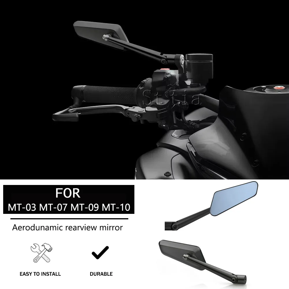 Motorcycle Rear Side View Mirrors Rearview Mirror For YAMAHA MT-03 MT03 MT-07 MT07 ABS MT-09 SP MT09 ABS MT-10 ABS SP 2013-2026
Motorcycle Rear Side View Mirrors Rearview Mirror For YAMAHA MT-03 MT03 MT-07 MT07 ABS MT-09 SP MT09 ABS MT-10 ABS SP 2013-2026