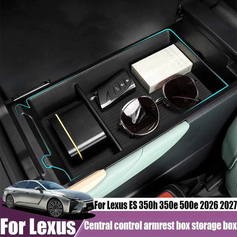 Central control storage box armrest box storage box modified car storage accessories For Lexus ES 350h 350e 500e 2026 2027
Central control storage box armrest box storage box modified car storage accessories For Lexus ES 350h 350e 500e 2026 2027