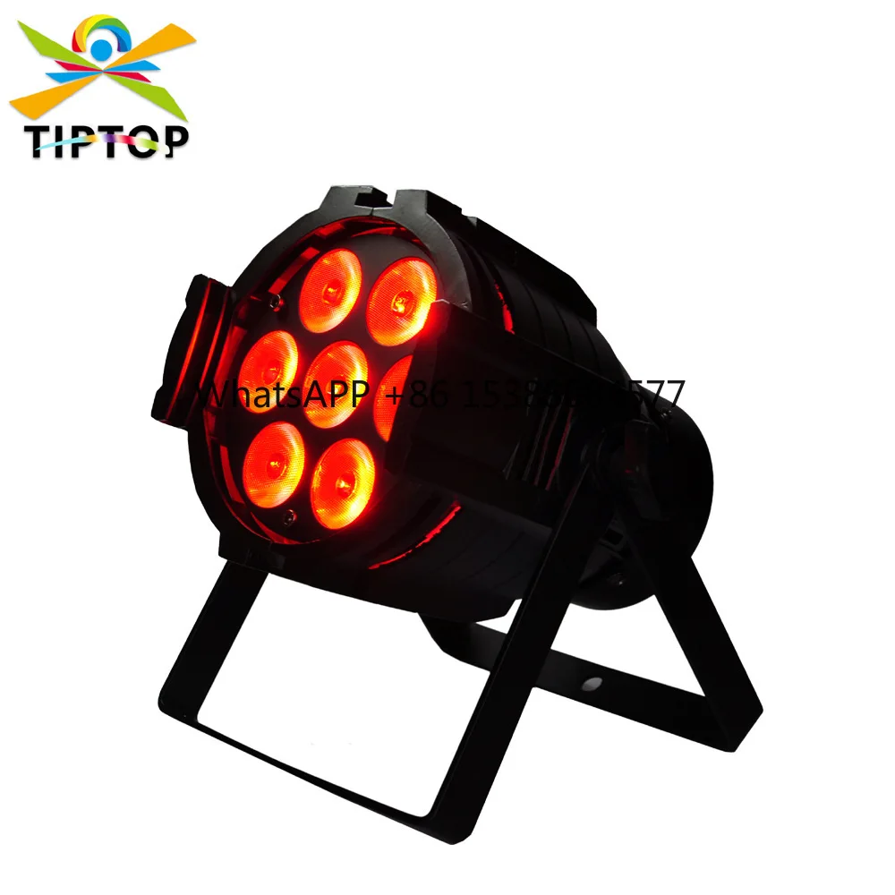 Cross-border direct supply of stage PAR lights, wedding lighting props 7 12W4 in one RGBW mini cast aluminum LED PAR lights
Cross-border direct supply of stage PAR lights, wedding lighting props 7 12W4 in one RGBW mini cast aluminum LED PAR lights