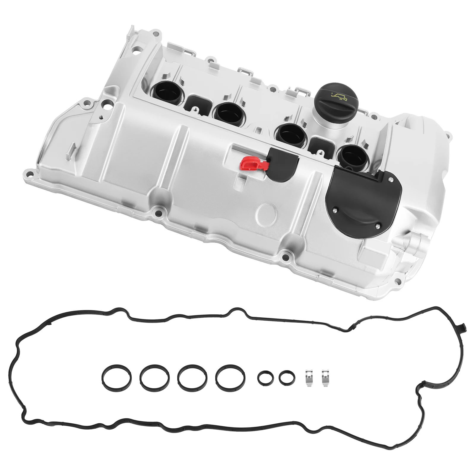 Valve Cover Set Aluminum for Mini Cooper N12 N16 R55 R56 R57 R58 R59 2007-2016
Valve Cover Set Aluminum for Mini Cooper N12 N16 R55 R56 R57 R58 R59 2007-2016