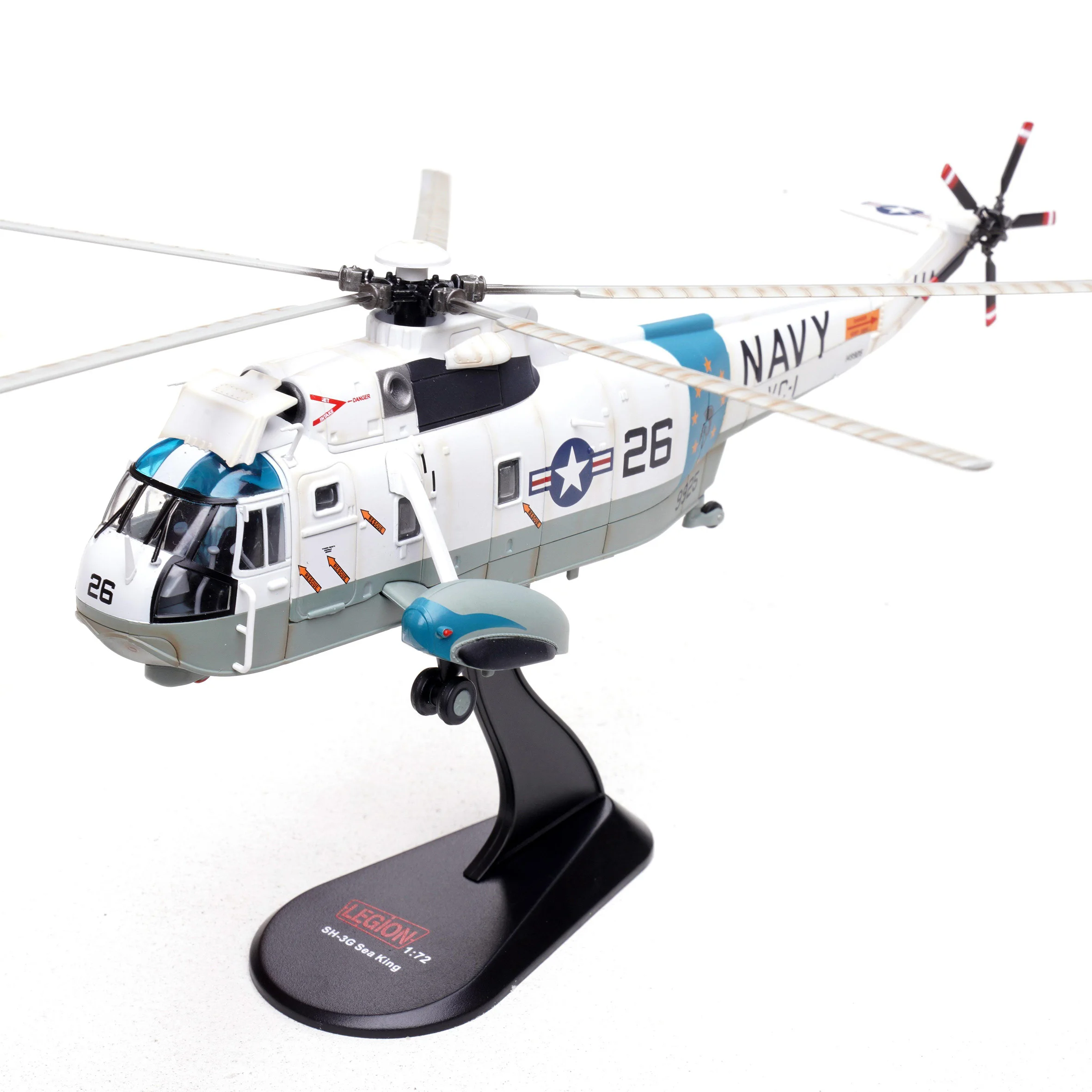 1: 72 14055LC helicopter model SH-3G VC-1 26 # Hawaii 1970 static finished product model
1: 72 14055LC helicopter model SH-3G VC-1 26 # Hawaii 1970 static finished product model