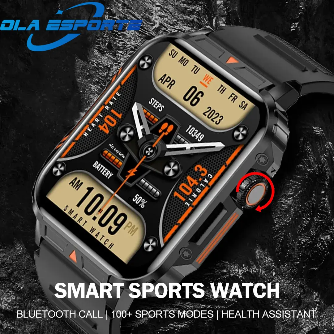 Ola Esporte Outdoor Sport Smart Watch for Men Women Military Smart Watches Amoled Phone Call Watch Ip68 Waterproof GPS Bracelets
Ola Esporte Outdoor Sport Smart Watch for Men Women Military Smart Watches Amoled Phone Call Watch Ip68 Waterproof GPS Bracelets