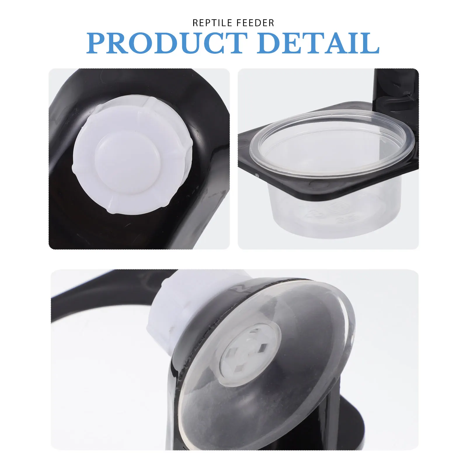 Plastic Reptile Feeder Bowl Safe Food Container for Lizard Pet Water Basin Compact Size Worm Holder Practical Use
Plastic Reptile Feeder Bowl Safe Food Container for Lizard Pet Water Basin Compact Size Worm Holder Practical Use