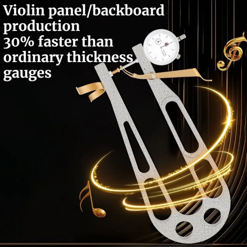 ABHS-Musical Instrument Deep-Throat High-Precision Sensitive Stable Thickness Gauge Professional Violin Gauge
ABHS-Musical Instrument Deep-Throat High-Precision Sensitive Stable Thickness Gauge Professional Violin Gauge