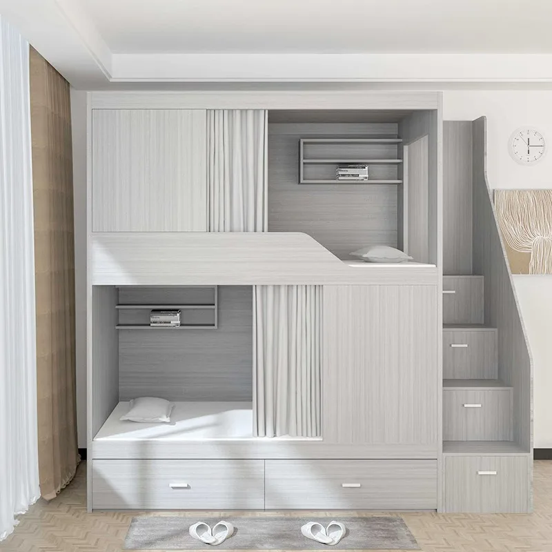 Bed Bunk Student Dormitory Small Apartment Solid Wood Bunk Bed E-sports Hotel Apartment Adult Bunk Bed
Bed Bunk Student Dormitory Small Apartment Solid Wood Bunk Bed E-sports Hotel Apartment Adult Bunk Bed