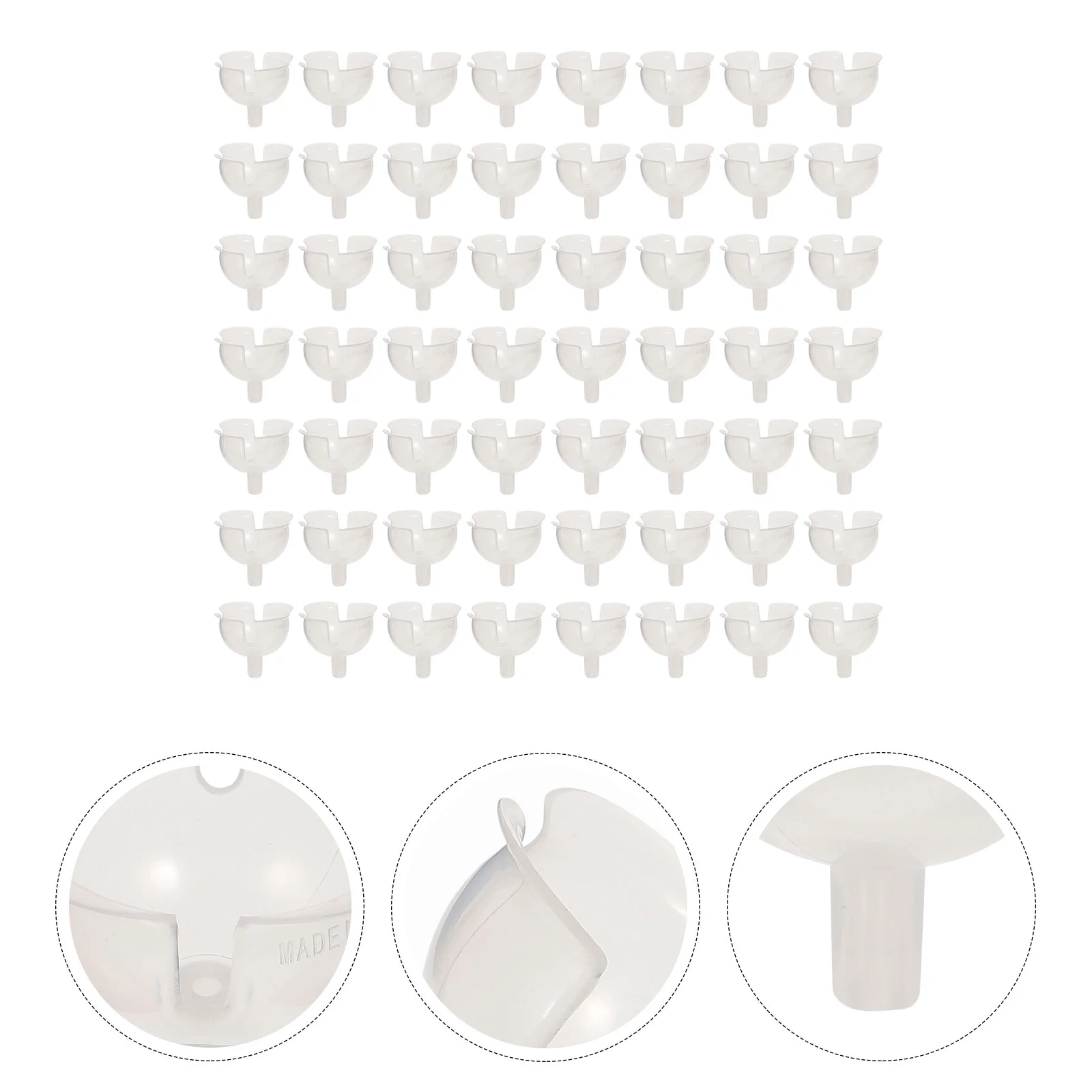 60pcs Chocolate Ball Plastic Base Chocolate Ball Holder Flower Packaging Holder Chocolate Fixing Base
60pcs Chocolate Ball Plastic Base Chocolate Ball Holder Flower Packaging Holder Chocolate Fixing Base