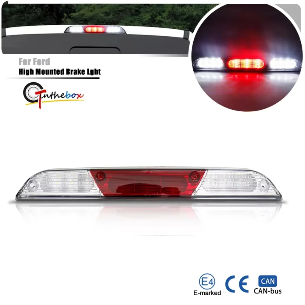 Red LED High Mount Third 3rd Brake Stop Light w/ White Backup Reverse Light For Ford F-150 Ranger F-250 F-350 F-450 Super Duty
Red LED High Mount Third 3rd Brake Stop Light w/ White Backup Reverse Light For Ford F-150 Ranger F-250 F-350 F-450 Super Duty