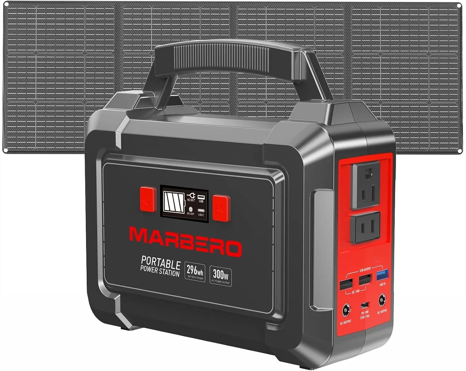 Solar Generator 296Wh with Solar Panels 60W Portable Power Station with 300W Pure Sine Wave Solar Generator with Panels
Solar Generator 296Wh with Solar Panels 60W Portable Power Station with 300W Pure Sine Wave Solar Generator with Panels