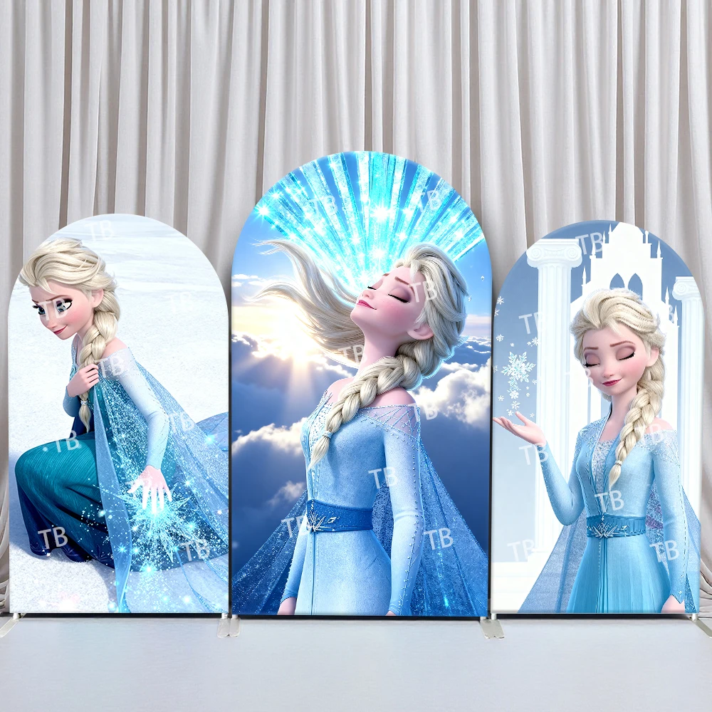 TB Frozen Arch Backdrop Cover Ice Magic Cloud Castle Theme with Elsa Decor for Kids Birthday & Baby Shower Photo Booth
TB Frozen Arch Backdrop Cover Ice Magic Cloud Castle Theme with Elsa Decor for Kids Birthday & Baby Shower Photo Booth