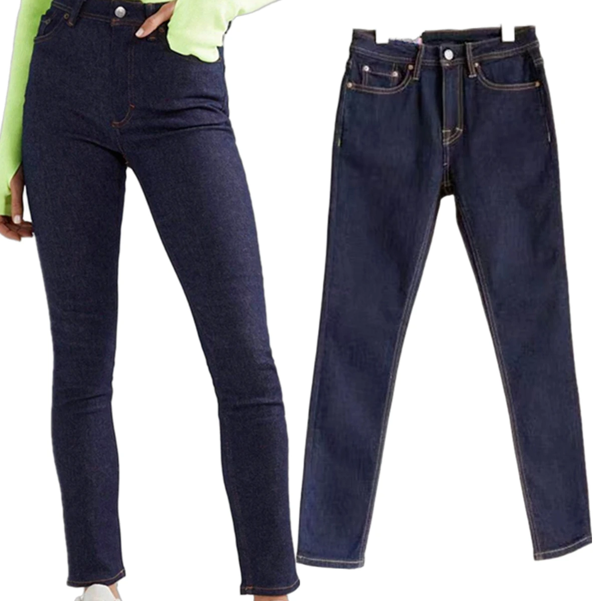 Jenny&Dave 2026 Winter Nordic Minimalist Navy Blue Fleece Jeans Mid-high Waist Thickened Denim Pants Women's jeans Woman Clothes
Jenny&Dave 2026 Winter Nordic Minimalist Navy Blue Fleece Jeans Mid-high Waist Thickened Denim Pants Women's jeans Woman Clothes