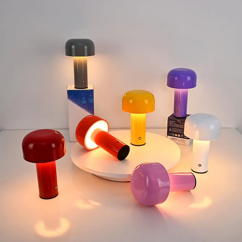 Cross-border charging night light bedside lamp Nordic style creative mushroom decorative desk lamp Bedroom atmosphere desk lamp
Cross-border charging night light bedside lamp Nordic style creative mushroom decorative desk lamp Bedroom atmosphere desk lamp