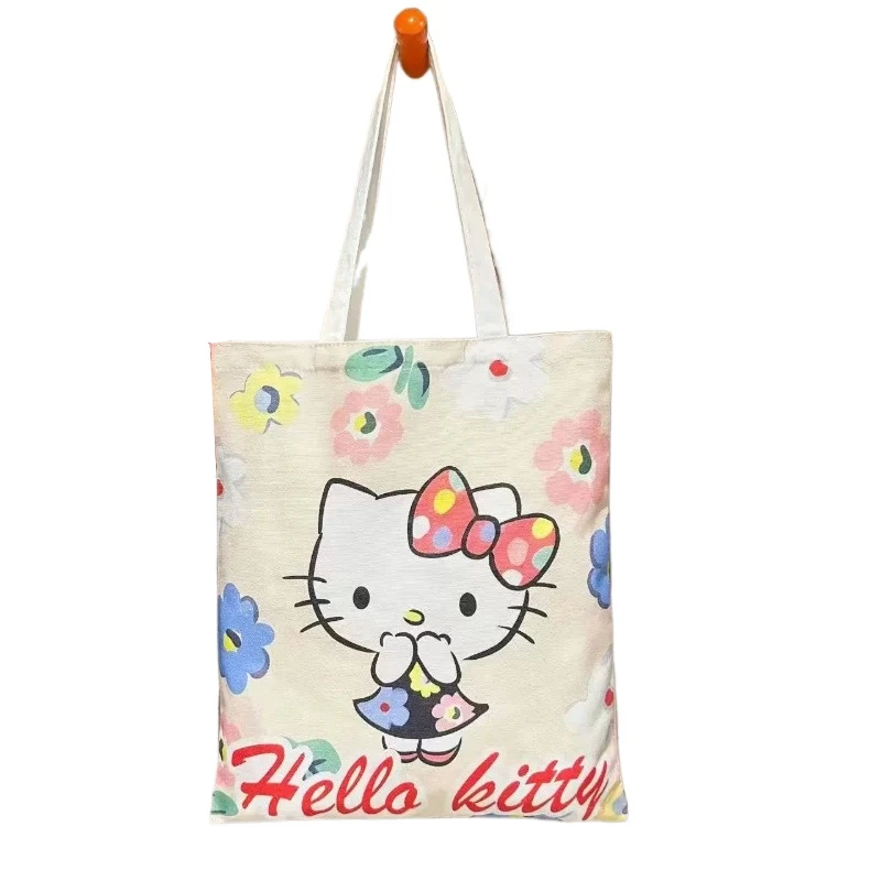 Sanrio Hello Kitty Shoulder Bag for Women Kawaii Canvas Fabric Durable Large Capacity Cartoon Printing Handbags Portable
Sanrio Hello Kitty Shoulder Bag for Women Kawaii Canvas Fabric Durable Large Capacity Cartoon Printing Handbags Portable