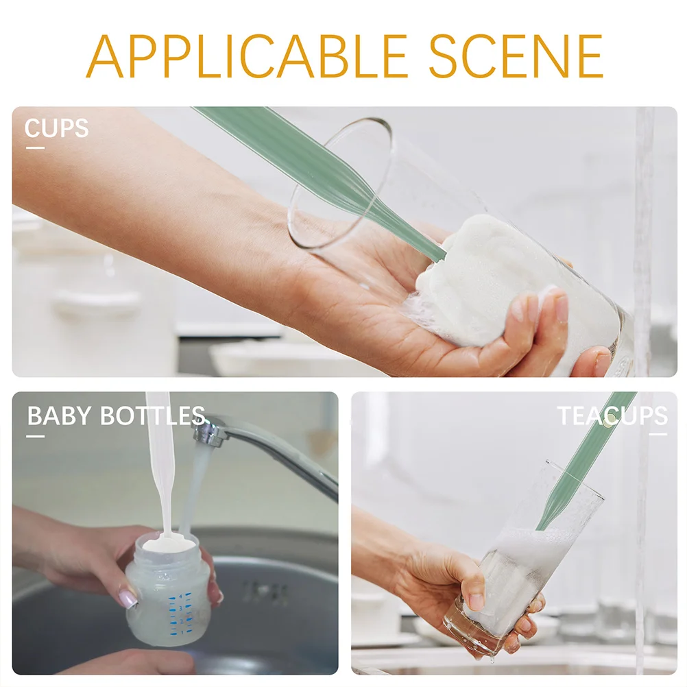 Sponge Cup Cleaning Brush Long Handle Bottle Brush For Baby Feeding Bottles Coffee Cups Sturdy Abs Pp Material Reaches Hard To
Sponge Cup Cleaning Brush Long Handle Bottle Brush For Baby Feeding Bottles Coffee Cups Sturdy Abs Pp Material Reaches Hard To