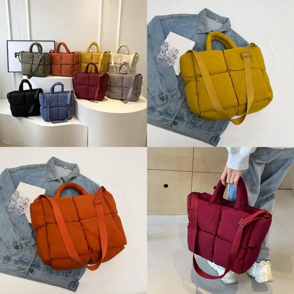 X90D Quilted Shoulder Bag Lightweight and Practical Padded Handbag for Everyday Use
X90D Quilted Shoulder Bag Lightweight and Practical Padded Handbag for Everyday Use