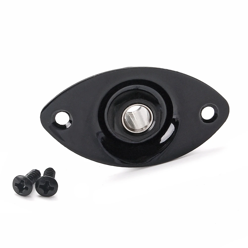Black Socket Jack for Electric Guitar Bass 1/4 Inch 6.35mm Pickup Copper Iron Durable Easy Install Accessories Guitar
Black Socket Jack for Electric Guitar Bass 1/4 Inch 6.35mm Pickup Copper Iron Durable Easy Install Accessories Guitar