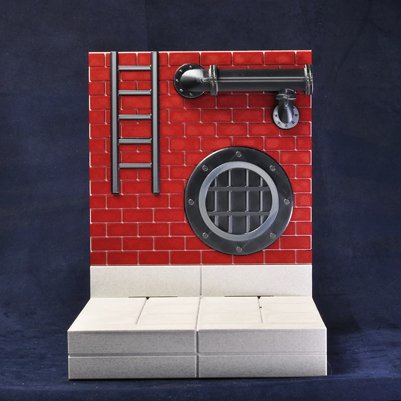3d Printed Wikeetoys Original Sewer 1/12 Scene Platform Background Board Compatible With Ninja Turtle Photography Artifact
3d Printed Wikeetoys Original Sewer 1/12 Scene Platform Background Board Compatible With Ninja Turtle Photography Artifact