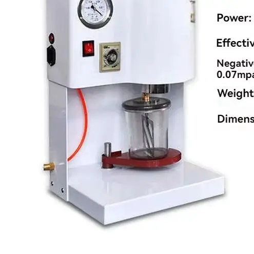 New Dental Gypsum Vacuum Mixer Laboratory Equipment Negative Pressure Vacuum Mixer
New Dental Gypsum Vacuum Mixer Laboratory Equipment Negative Pressure Vacuum Mixer