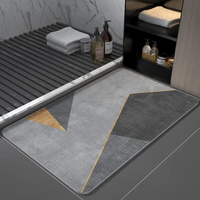 Modern Super Absorbent Diatom Mud Bath Mats Non-Slip Bathroom Bathtub Mat Quick-Drying Floor Mats Easy-cleaning Toilet Foot Pad
Modern Super Absorbent Diatom Mud Bath Mats Non-Slip Bathroom Bathtub Mat Quick-Drying Floor Mats Easy-cleaning Toilet Foot Pad