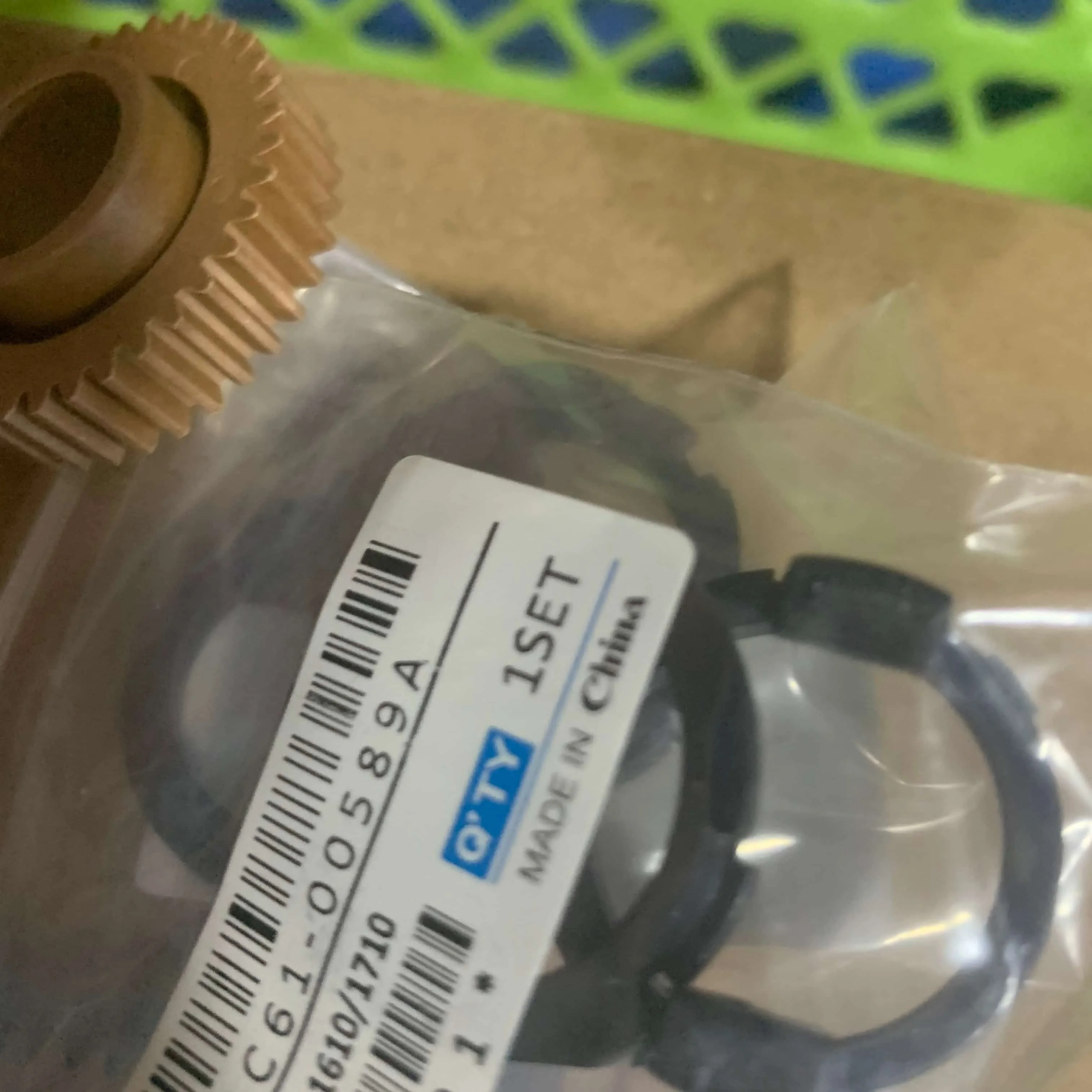 1X JC66-00564A JC61-00589A JC61-00590A 007N01205 Gear Bushing for Samsung SCX 4200 4300 4116 4016 ML 1610 2010 1710 1640 2015
1X JC66-00564A JC61-00589A JC61-00590A 007N01205 Gear Bushing for Samsung SCX 4200 4300 4116 4016 ML 1610 2010 1710 1640 2015