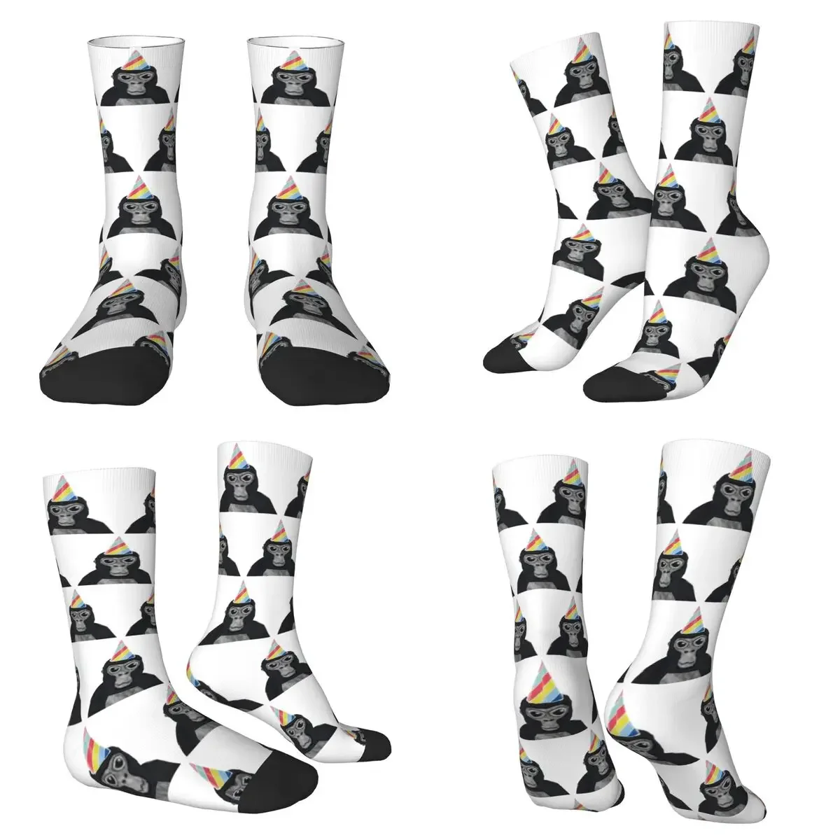 Носки Gorilla Tag Monkey Socks Harajuku, впитывающие пот, всесезонные длинные носки для мужчин и женщин, подарки на день Святого Валентина
Носки Gorilla Tag Monkey Socks Harajuku, впитывающие пот, всесезонные длинные носки для мужчин и женщин, подарки на день Святого Валентина