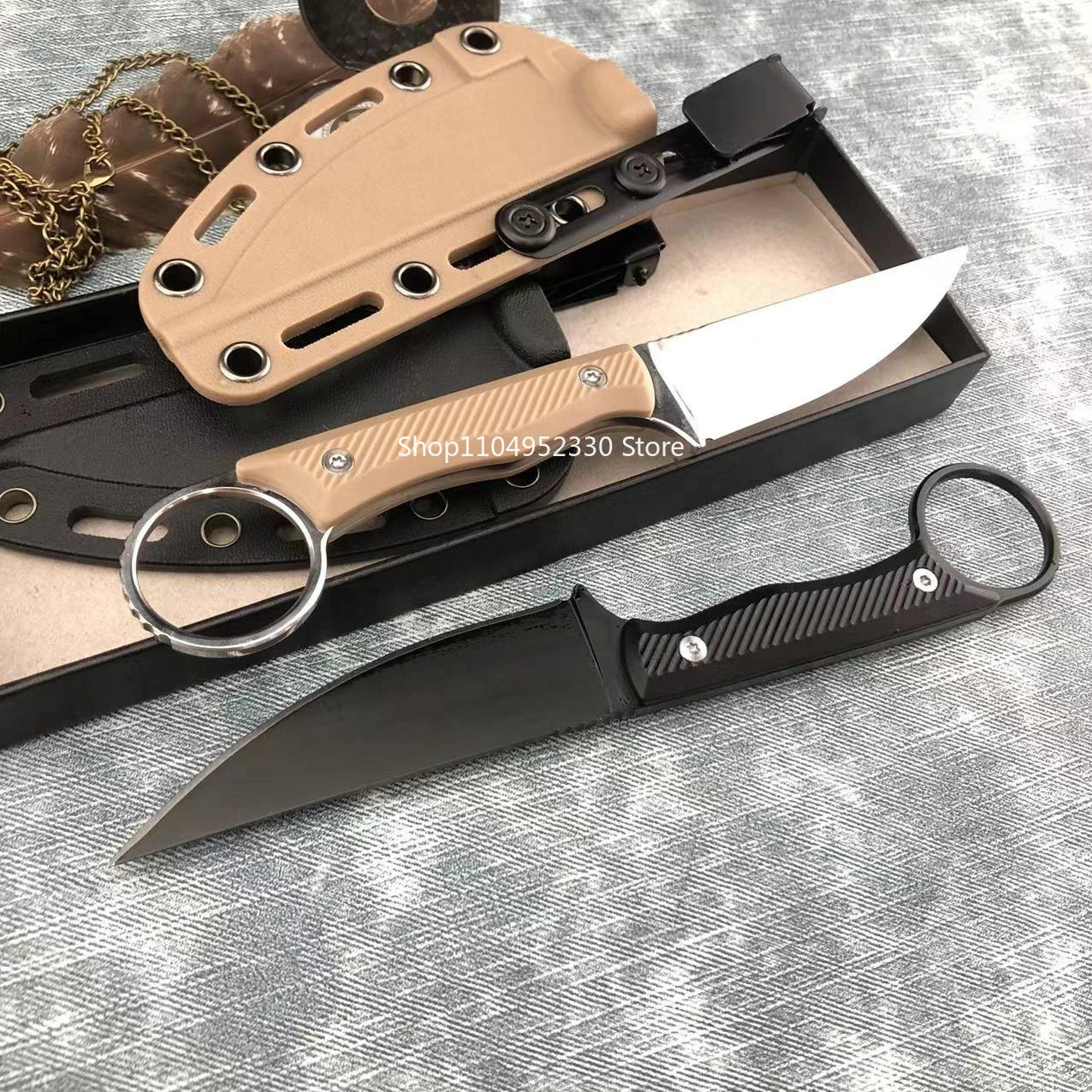 Multi-color Drop Point Straight Knife Portable EDC Knives Jungle Exploration Mountain Adventure Camping BBQ Fishing Daily Cutter
Multi-color Drop Point Straight Knife Portable EDC Knives Jungle Exploration Mountain Adventure Camping BBQ Fishing Daily Cutter