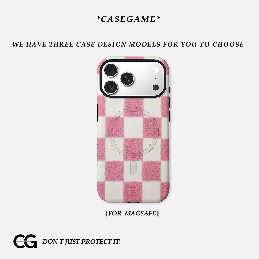 Розовый бархатный чехол для телефона в клетку для IPhone 17, 16, 15, 14, 13 Pro Max Plus, магнитный одинарный двухслойный прочный чехол
Розовый бархатный чехол для телефона в клетку для IPhone 17, 16, 15, 14, 13 Pro Max Plus, магнитный одинарный двухслойный прочный чехол