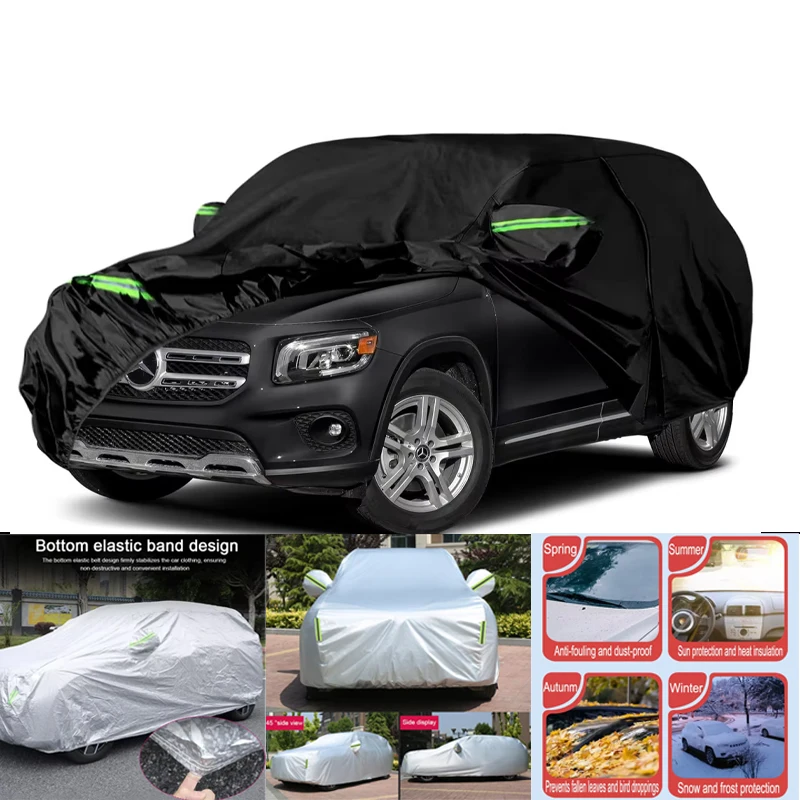 Водонепроницаемые автомобильные чехлы, сменные на Mercedes-Benz GLB 2019-2025 гг., с дверцей-молнией и ветрозащитными лентами для защиты от снега, дождя и пыли
Водонепроницаемые автомобильные чехлы, сменные на Mercedes-Benz GLB 2019-2025 гг., с дверцей-молнией и ветрозащитными лентами для защиты от снега, дождя и пыли