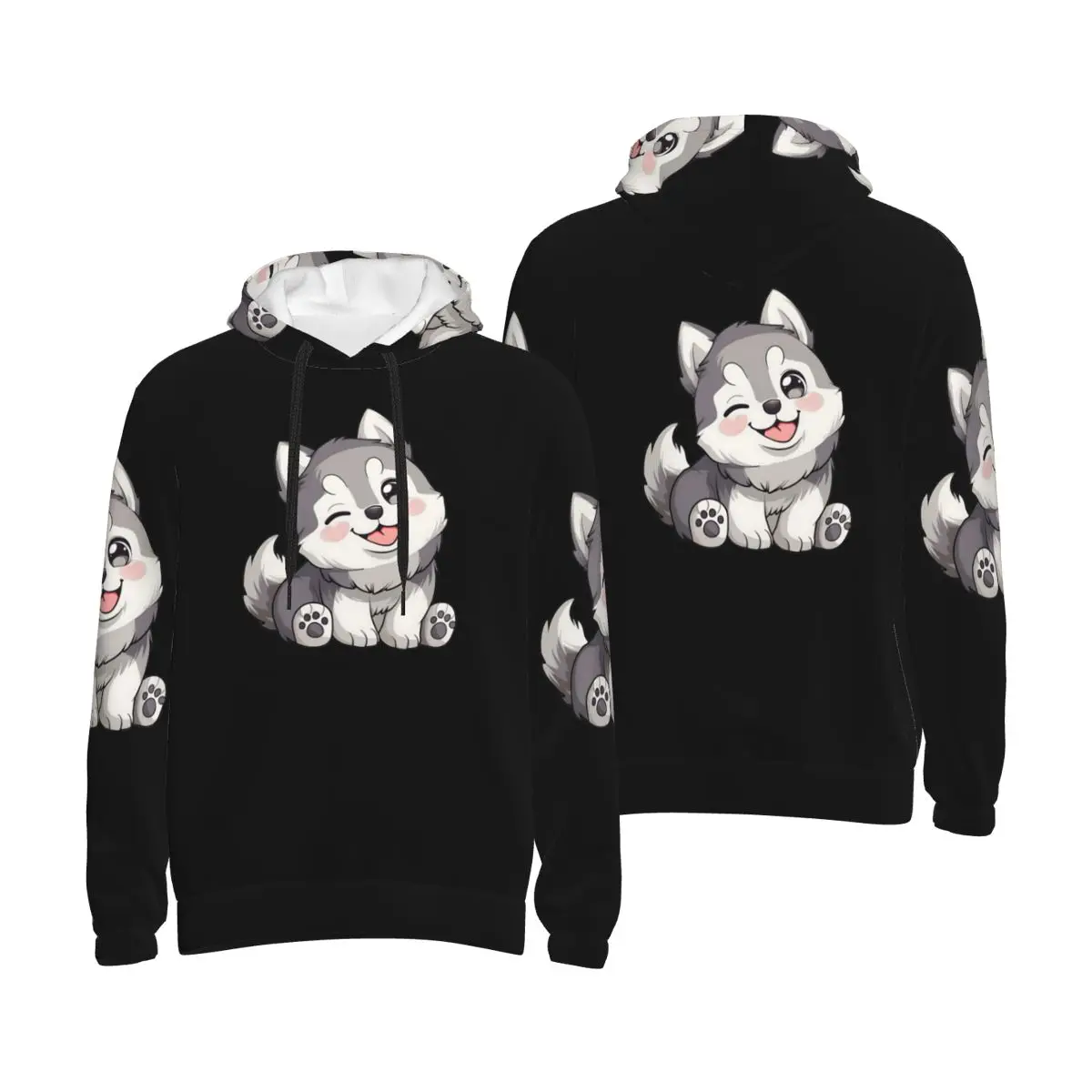 Милая толстовка с капюшоном Kawaii Husky, пуловер в стиле Харадзюку, осень-зима, мужская и женская толстовка, топы с длинными рукавами
Милая толстовка с капюшоном Kawaii Husky, пуловер в стиле Харадзюку, осень-зима, мужская и женская толстовка, топы с длинными рукавами