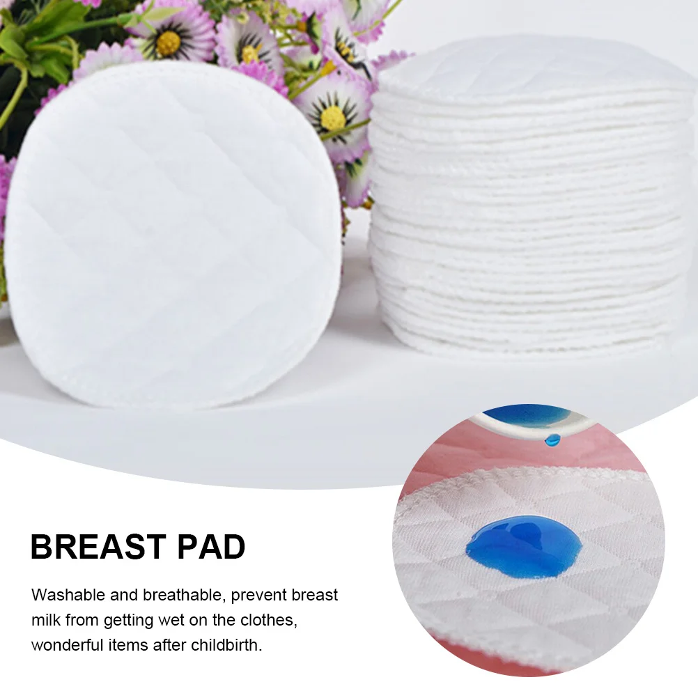 16pcs Washable Breastfeeding Pads Reusable Cotton Nursing Mat For Sore Nipples Leakproof Breast Pad Postpartum Lactating Mother
16pcs Washable Breastfeeding Pads Reusable Cotton Nursing Mat For Sore Nipples Leakproof Breast Pad Postpartum Lactating Mother