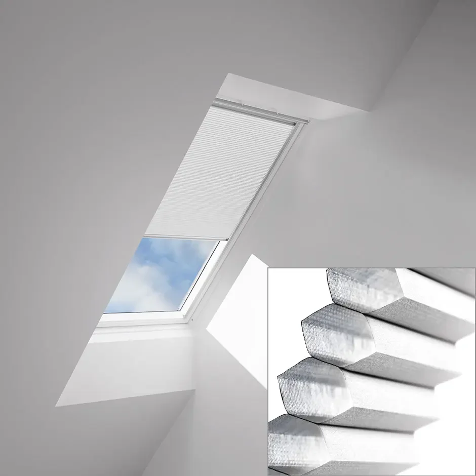 Motorized Honeycomb Skylight Blinds - Cellular Half Blackout Waterproof Curtain for Skylight Windows, Home Decoration
Motorized Honeycomb Skylight Blinds - Cellular Half Blackout Waterproof Curtain for Skylight Windows, Home Decoration