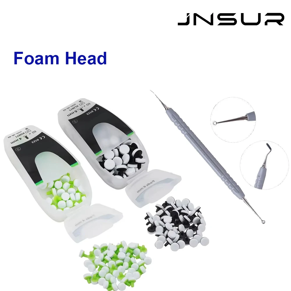 JNSUR Dental Material Foam Head Resin Lazy Tool for Dental Veneers Foam Shaping & Correction, Full Ceramic Veneer Care Lab Mater
JNSUR Dental Material Foam Head Resin Lazy Tool for Dental Veneers Foam Shaping & Correction, Full Ceramic Veneer Care Lab Mater