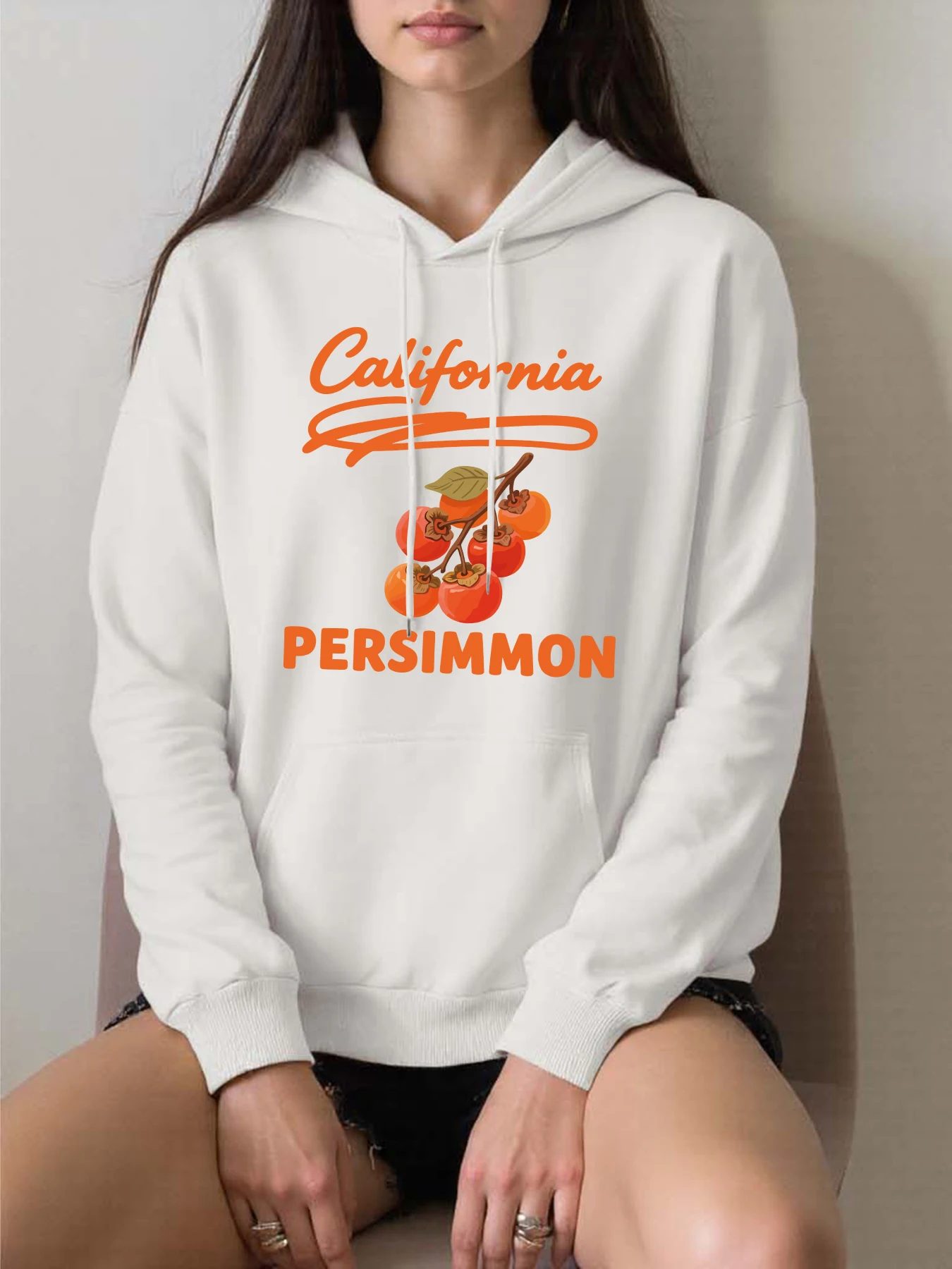 California Persimmon Fruit Art Толстовка с буквенным принтом Женская свободная толстовка в стиле Харадзюку Повседневная универсальная уличная одежда Флисовая одежда Y2K
California Persimmon Fruit Art Толстовка с буквенным принтом Женская свободная толстовка в стиле Харадзюку Повседневная универсальная уличная одежда Флисовая одежда Y2K