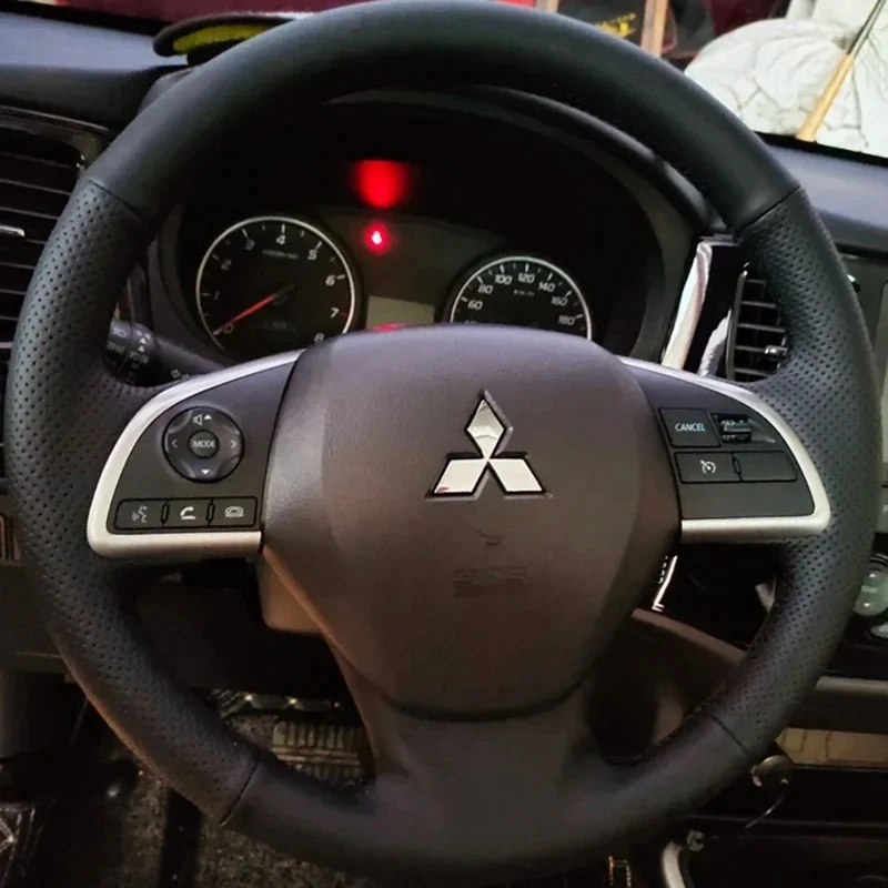 Artificial Leather DIY Black Hand-sewing Steering Wheel Cover For Mitsubishi ASX L200 2015 2016 Outlander 2013 2014 Mirage 2014
Artificial Leather DIY Black Hand-sewing Steering Wheel Cover For Mitsubishi ASX L200 2015 2016 Outlander 2013 2014 Mirage 2014