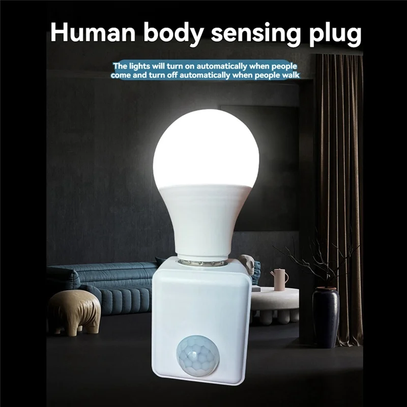 【Superdeals】2Pcs Motion Sensor Light Socket E27 Motion Detector Lamp Holder Socket Automatic Human Infrared Sensor Lamp Holder
【Superdeals】2Pcs Motion Sensor Light Socket E27 Motion Detector Lamp Holder Socket Automatic Human Infrared Sensor Lamp Holder