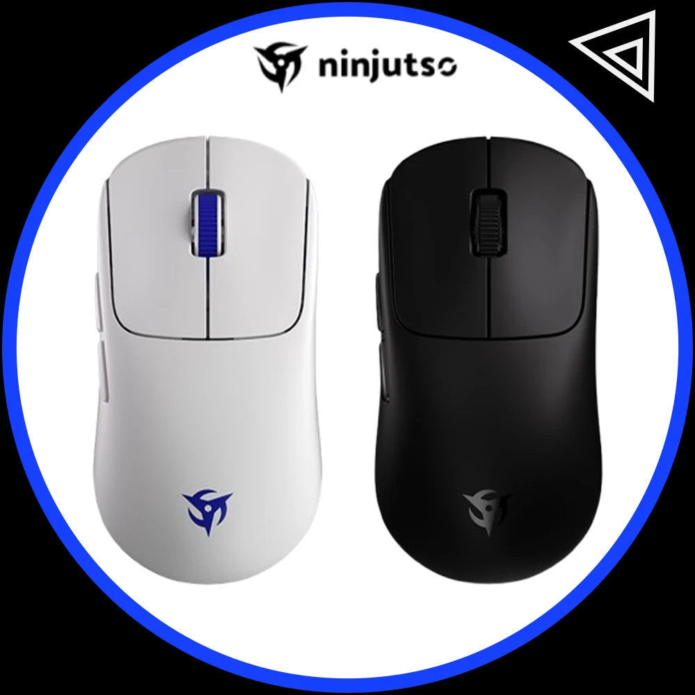 NINJUTSO TEN AIR Mouse Dual Mode Wireless Mouse 8000Hz Polling Rate Lightweight Ergonomics Mice Gamer Gifts For CS2 Valorant
NINJUTSO TEN AIR Mouse Dual Mode Wireless Mouse 8000Hz Polling Rate Lightweight Ergonomics Mice Gamer Gifts For CS2 Valorant