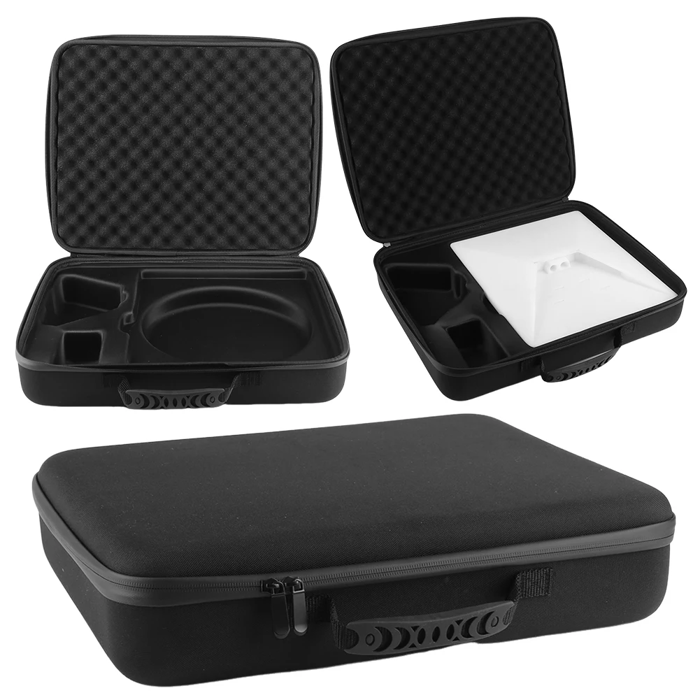 Hard Shell Portable Storage Case Protective Case Organizer Storage Box for Mini Dish Kickstand Pipe Adapter