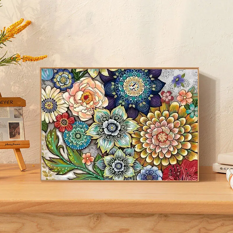 Colorful Flower 5D Diamond Art Painting Set Acrylic Diamond Colored Handmade Art For Adult For Home Art Wall Decoration Style B
Colorful Flower 5D Diamond Art Painting Set Acrylic Diamond Colored Handmade Art For Adult For Home Art Wall Decoration Style B