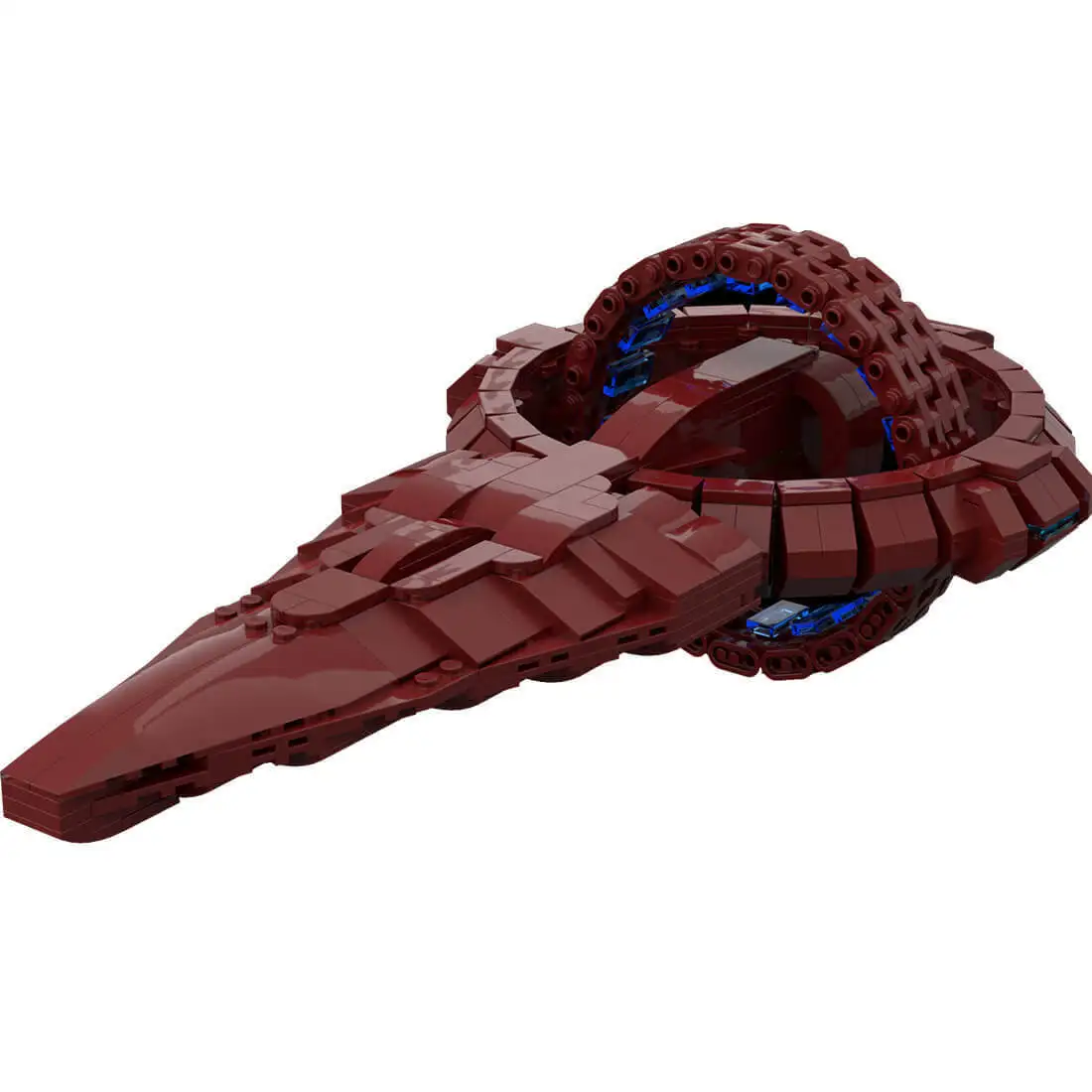 Изготовленная на заказ модель военного корабля MOC-113904 Vulcan D’kyr Class (615 деталей), игрушки в подарок
Изготовленная на заказ модель военного корабля MOC-113904 Vulcan D’kyr Class (615 деталей), игрушки в подарок