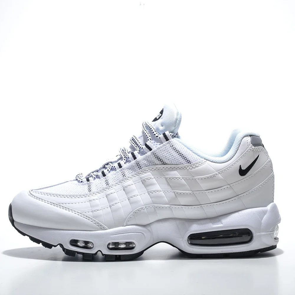 Nike Air Max 95 Men and Women, Hierarchical Design, Rich Color Scheme, Stylish, Shock Absorbing, Sneakers, White
Nike Air Max 95 Men and Women, Hierarchical Design, Rich Color Scheme, Stylish, Shock Absorbing, Sneakers, White