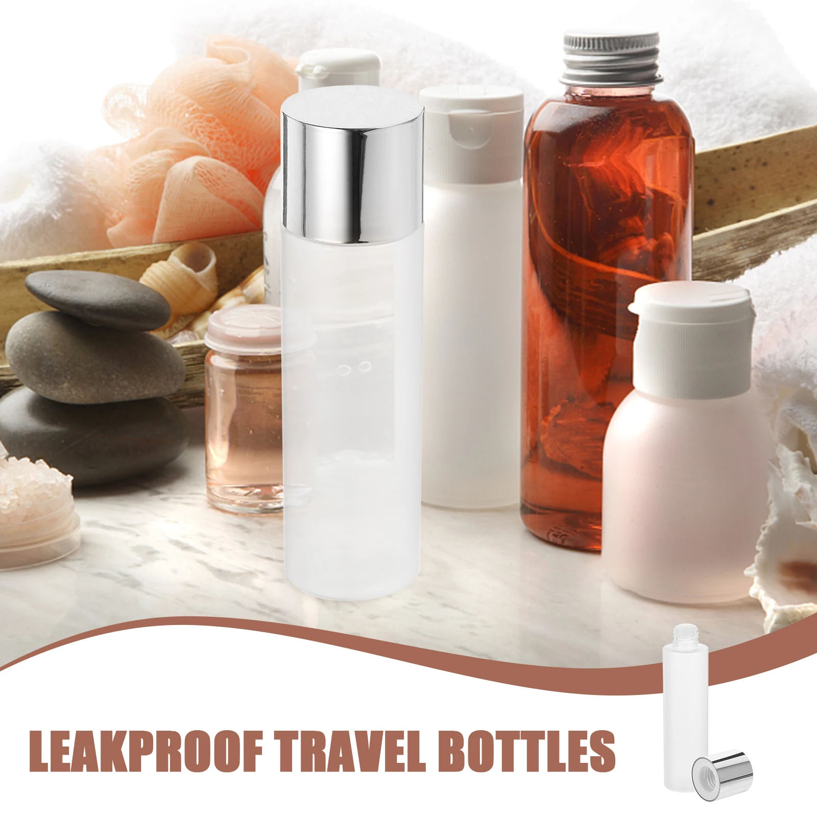 3 Pcs Toner Bottle Matte Electroplated Cap Moisturizer Containers Travel Makeup Samples Sub Bottles Emulsion Shampoo Lotion
3 Pcs Toner Bottle Matte Electroplated Cap Moisturizer Containers Travel Makeup Samples Sub Bottles Emulsion Shampoo Lotion