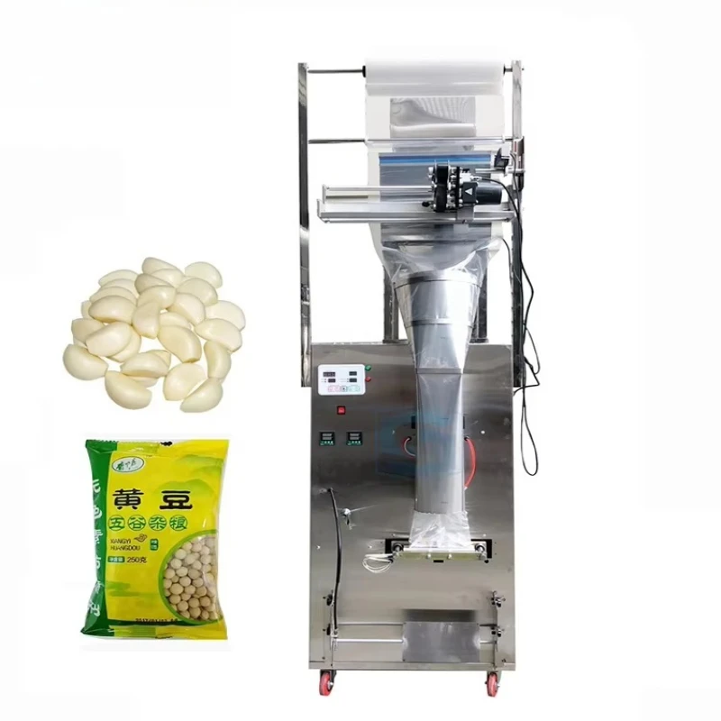 Automatic Food and Chemical Packing Machine for 200g 500g 1kg Red Dates Peeled Garlic Beans in Paper Pouch Foil Packaging
Automatic Food and Chemical Packing Machine for 200g 500g 1kg Red Dates Peeled Garlic Beans in Paper Pouch Foil Packaging