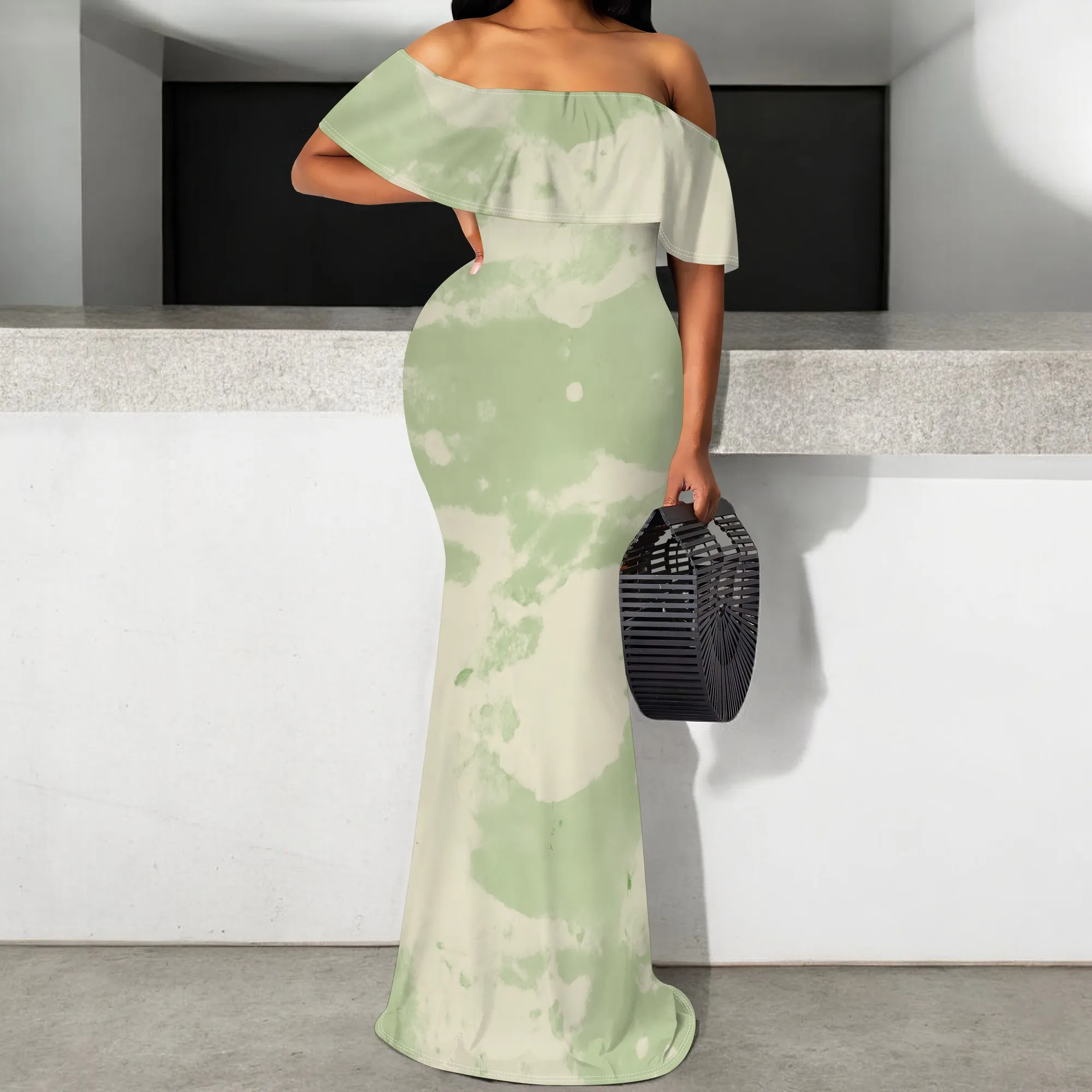 Abstract Off-Shoulder Maxi Dress Women's 2025 New Arrival S-3XL Casual Summer Dress
Abstract Off-Shoulder Maxi Dress Women's 2025 New Arrival S-3XL Casual Summer Dress