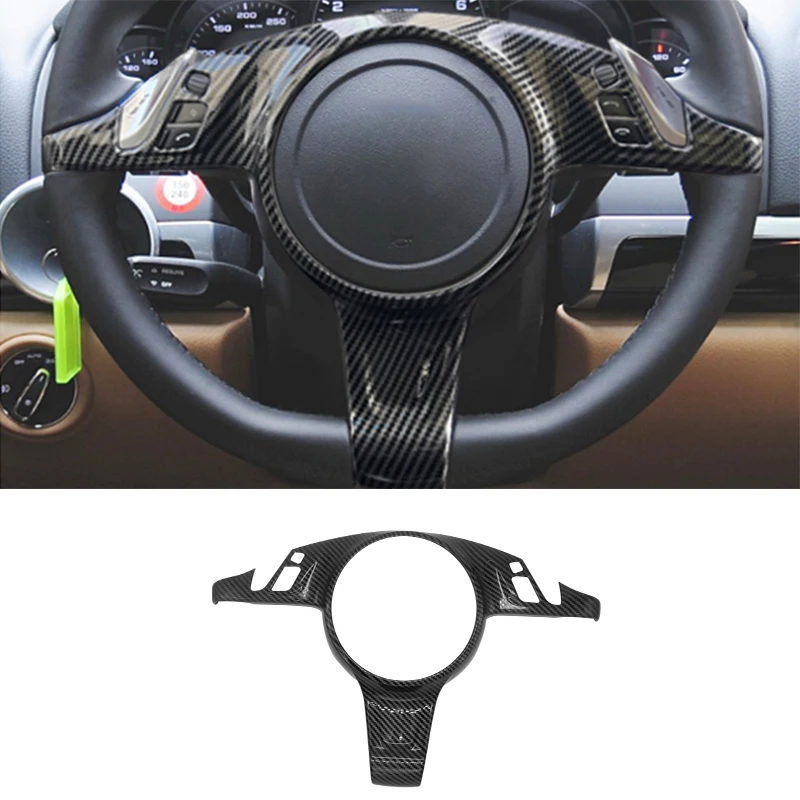 For Porsche Cayenne 2011 2012 2013 2014 2015 2016 2017 Carbon Texture Interior Steering Wheel Panel Frame Cover Protective Trim
For Porsche Cayenne 2011 2012 2013 2014 2015 2016 2017 Carbon Texture Interior Steering Wheel Panel Frame Cover Protective Trim