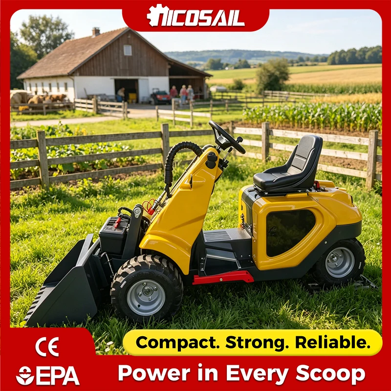 Free delivery CE/EPA certified farm garden loader, three wheeled skid steer loader with backhoe accessories
Free delivery CE/EPA certified farm garden loader, three wheeled skid steer loader with backhoe accessories