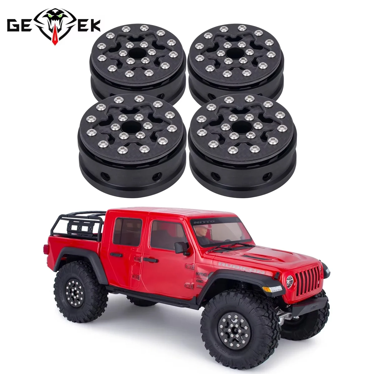 1.9 Inch Carbon Fiber Beadlock Wheel Rims for 1/10 RC Crawler Car Axial SCX10 D90 TRX4 TRX6 Gen8 DIY
1.9 Inch Carbon Fiber Beadlock Wheel Rims for 1/10 RC Crawler Car Axial SCX10 D90 TRX4 TRX6 Gen8 DIY