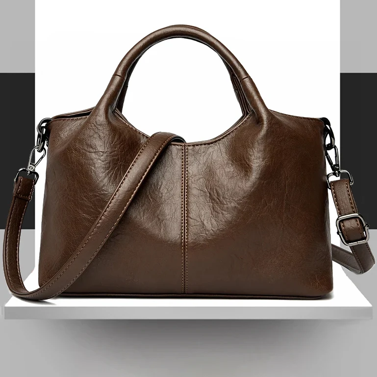 Fashion Lady Crossbody Bag Luxury Genuine Leather Trend Women Shoulder Bags High Quality Vintage Large Capacity Handbag Bolsos
Fashion Lady Crossbody Bag Luxury Genuine Leather Trend Women Shoulder Bags High Quality Vintage Large Capacity Handbag Bolsos