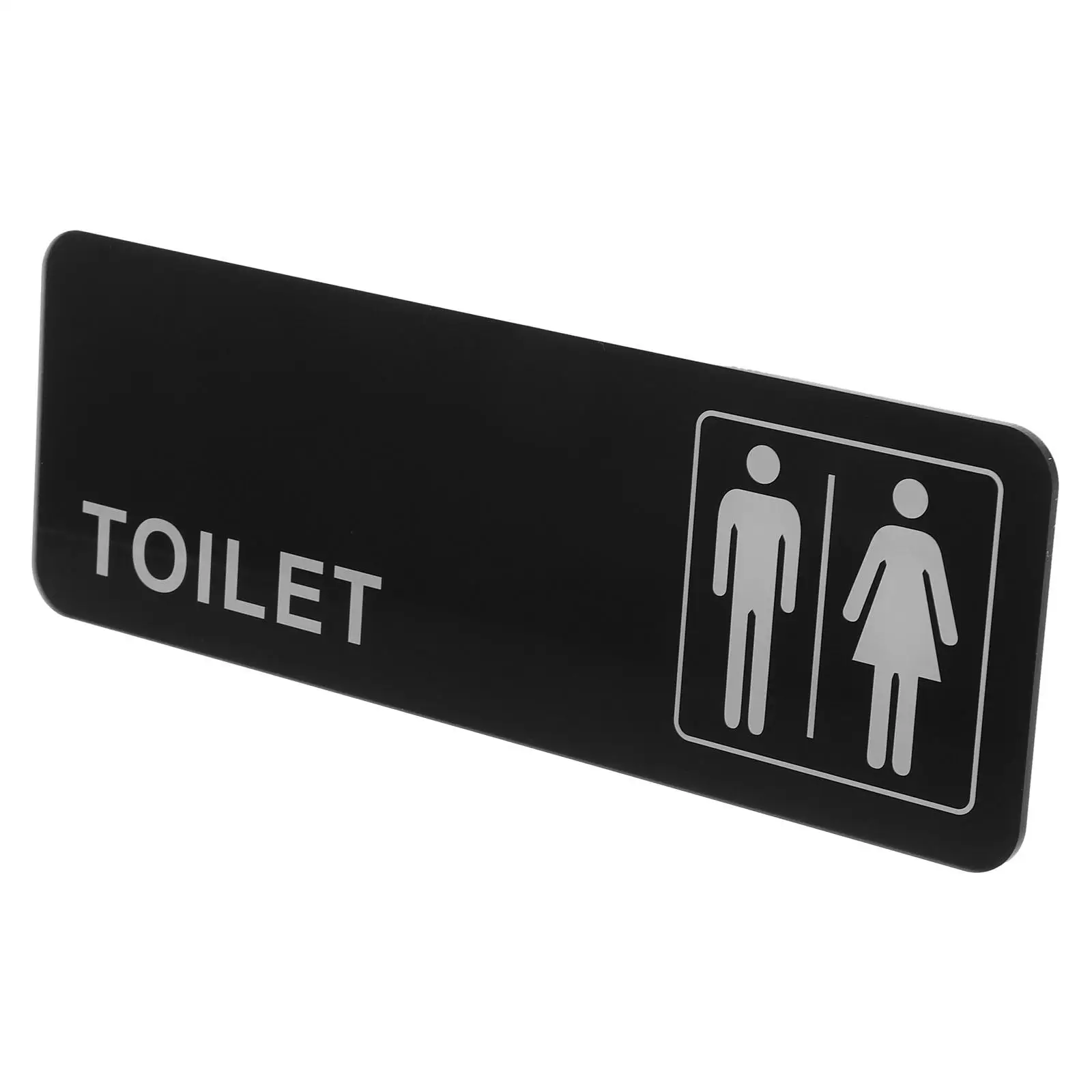 Bathroom Signage Restroom Signs for Business Ladies Toilet Black Color Easy Install Door Signs Decorative Plastic Long Use
Bathroom Signage Restroom Signs for Business Ladies Toilet Black Color Easy Install Door Signs Decorative Plastic Long Use