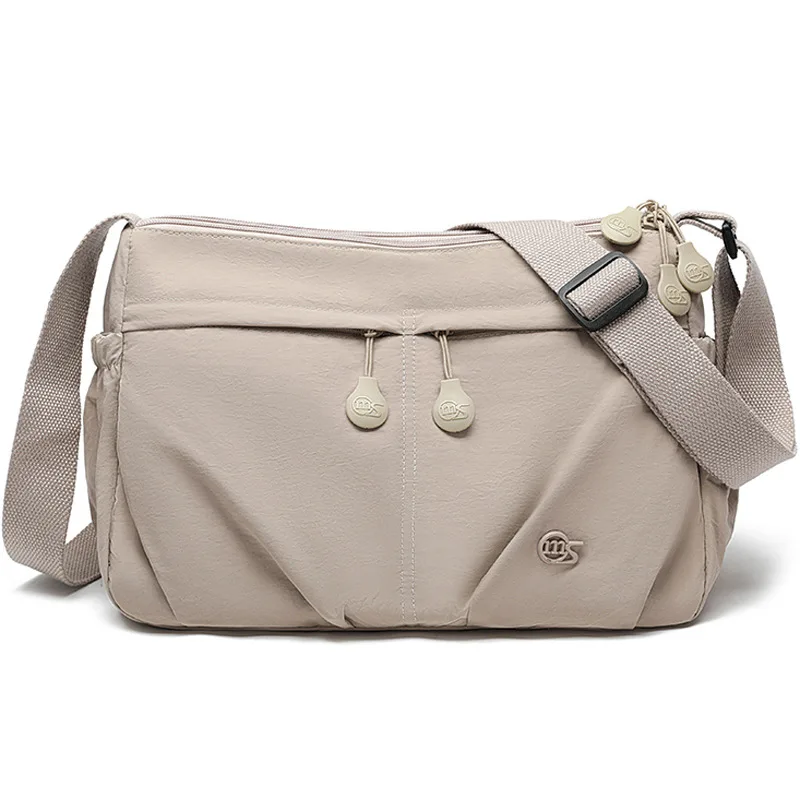 Lightweight Nylon Women's Bag 2025 New Simple Commuter Leisure Multi-compartment Large-capacity Shoulder Messenger Bag
Lightweight Nylon Women's Bag 2025 New Simple Commuter Leisure Multi-compartment Large-capacity Shoulder Messenger Bag