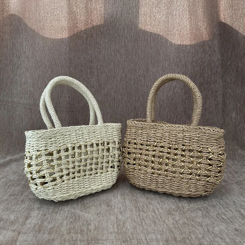 . Retro Rattan Hollow-out Handheld Bag – Daily Casual Style, Perfect for Summer Vacation & Beach Trips
. Retro Rattan Hollow-out Handheld Bag – Daily Casual Style, Perfect for Summer Vacation & Beach Trips